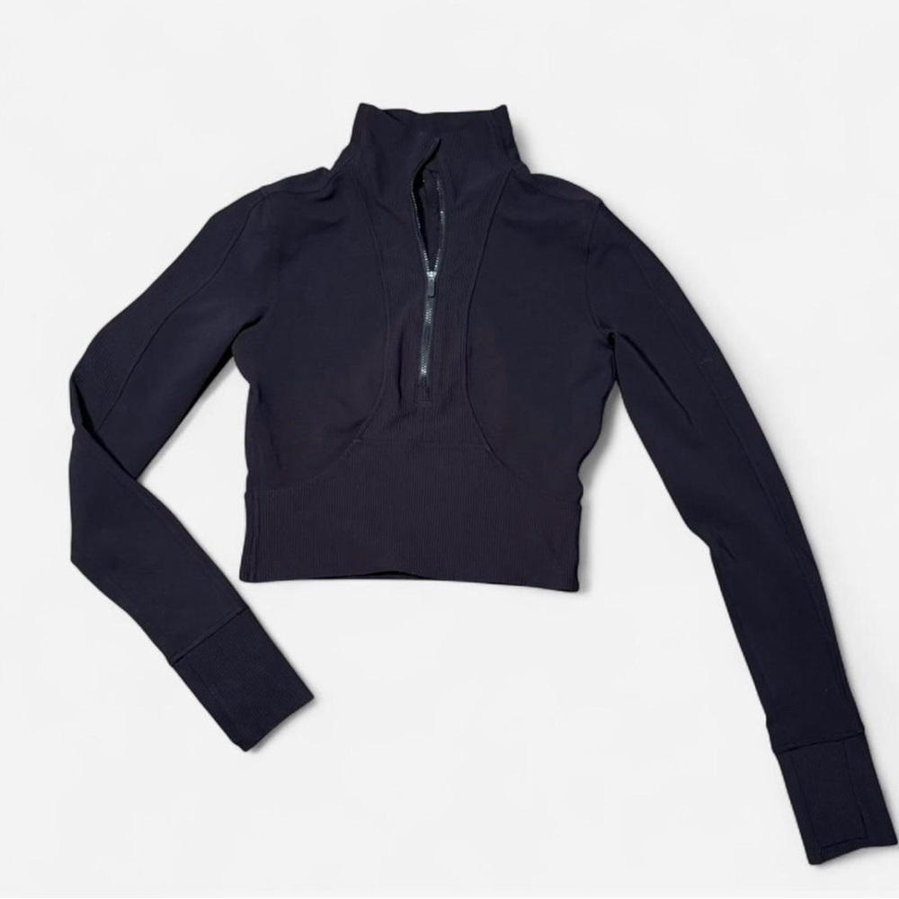 Lululemon Black Cropped Jacket